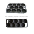 3 assadeira de ferro fundido / Bakeware de ferro fundido